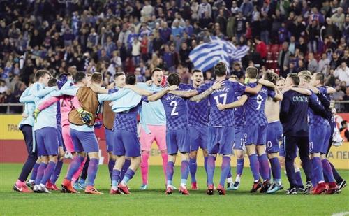 Kroatien laget har gått in i världscupen för femte gången