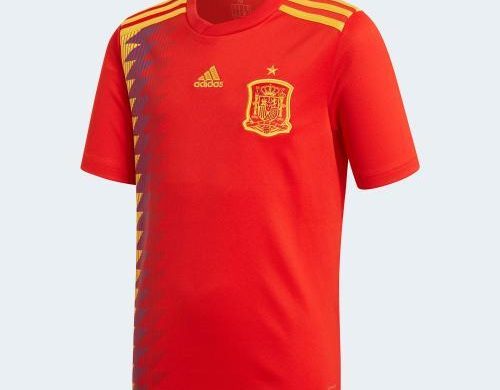 Spaniens nationella lag världscup 2018 hemmaplan exponering